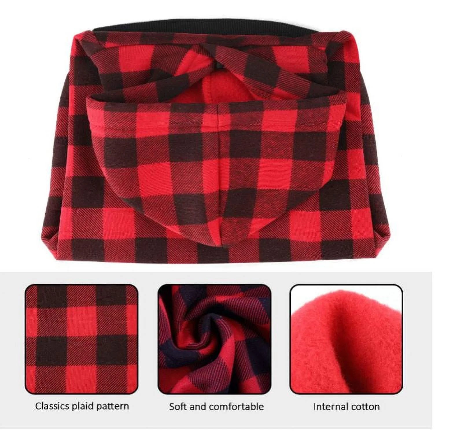 Premium Warm and Soft Hoodie Sweatshirt for Extra Small Dogs and Cats