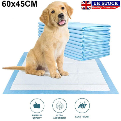 30 Extra-Large Puppy Training Pads - Ultimate Toilet Solution for Dogs and Cats