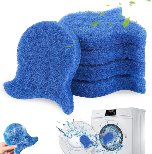 Pet Hair Remover Balls for Laundry - Set of 5 Reusable Lint Catchers for Washing Machines
